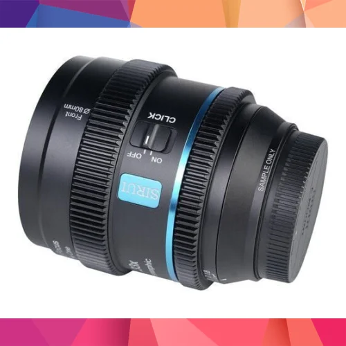Sirui 20mm T1.8 1.33X S35 Auto-Focus Anamorfik Lens (E Mount, Mavi Flare) 4
