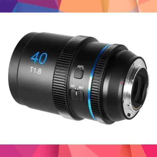 Sirui 40mm T1.8 1.33X S35 Auto-Focus Anamorfik Lens (E Mount, Mavi Flare) 3