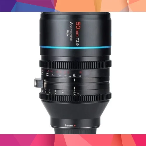 Sirui VENUS 50mm T2.9 1.6x Full-Frame Anamorfik Lens (E Mount)