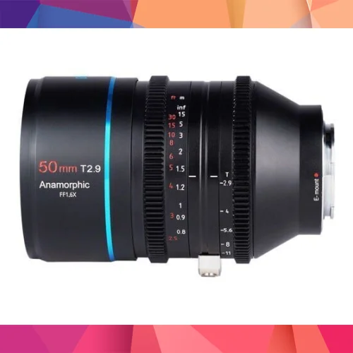 Sirui VENUS 50mm T2.9 1.6x Full-Frame Anamorfik Lens (E Mount) 2