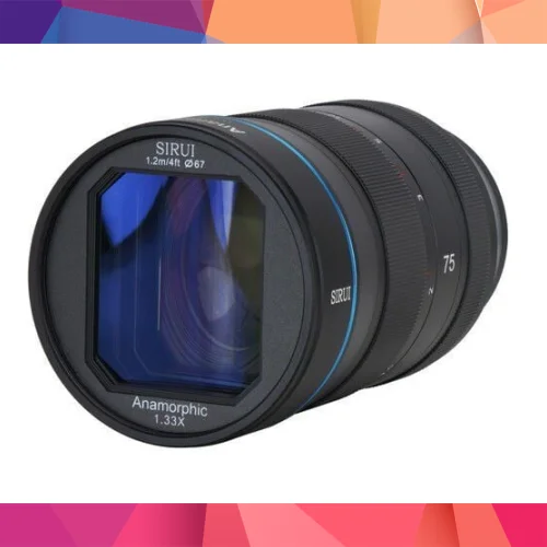 Sirui 75mm F1.8 1.33x APS-C Anamorfik Lens (MFT Mount) 3