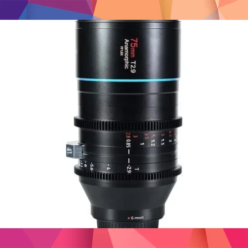 Sirui VENUS 75mm T2.9 1.6x Full-Frame Anamorfik Lens (E Mount)