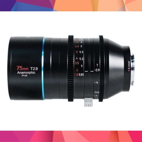 Sirui VENUS 75mm T2.9 1.6x Full-Frame Anamorfik Lens (E Mount) 2