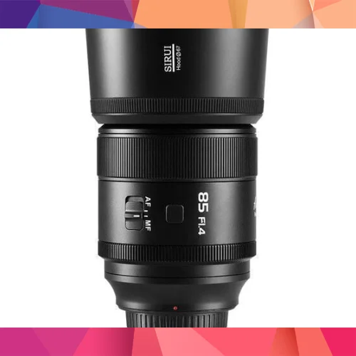 Sirui AURORA 85mm F1.4 Auto-Focus Lens (L Mount, Siyah) 2