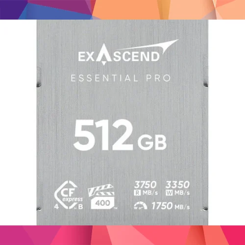 Exascend Essential Pro 512GB CF Express 4.0 Type B Hafıza Kartı