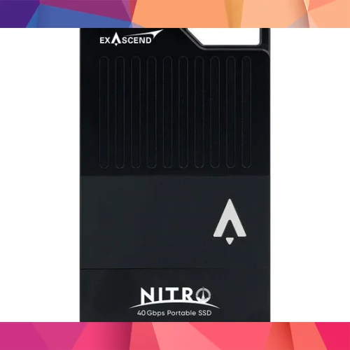 Exascend Nitro Portable SSD USB4 Black 4TB