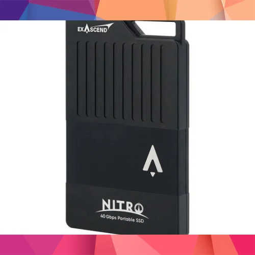 Exascend Nitro Portable SSD USB4 Black 4TB 2