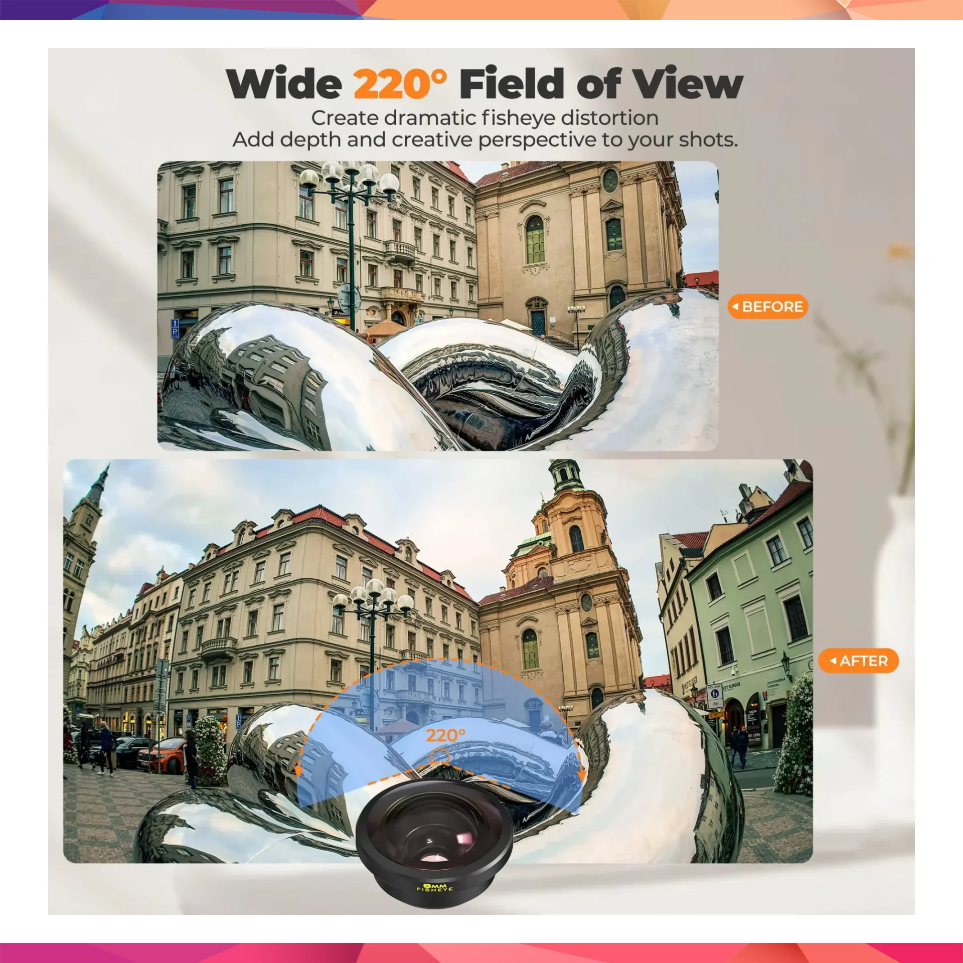 Freewell 8mm Fisheye Lens 2