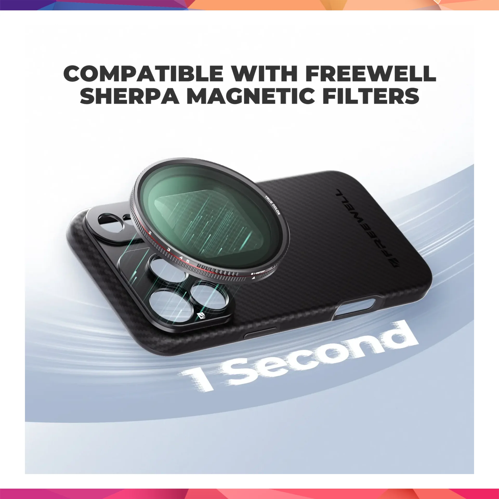 Freewell iPhone 17 Pro Pro Filmmaker Kevlar Kılıf 3