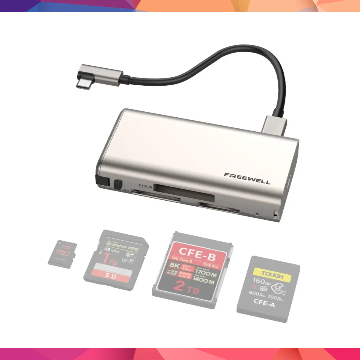 Freewell Pro Card Reader Plus