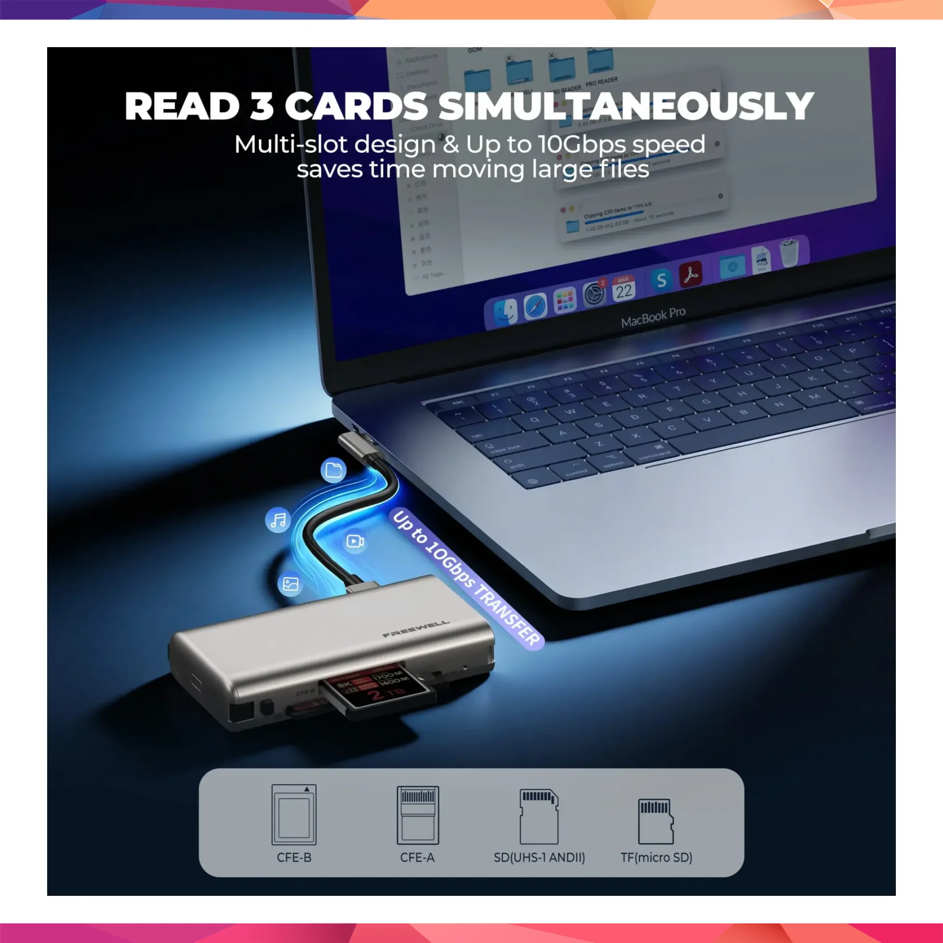 Freewell Pro Kart Okuyucu Plus & Pro SSD Link Bundle 2