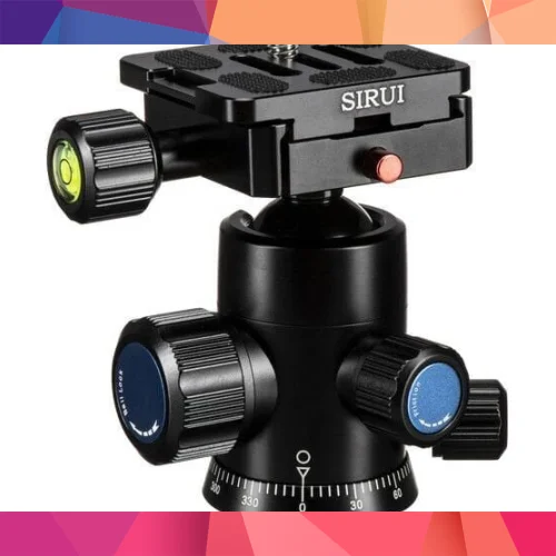 Sirui G‑10KX Tripod Kafası – Arca‑Swiss Uyumlu Profesyonel Ball Head