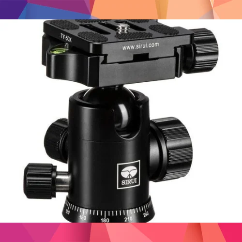 Sirui G‑10KX Tripod Kafası – Arca‑Swiss Uyumlu Profesyonel Ball Head 3