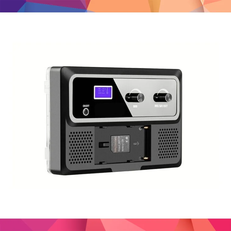 GVM 10S RGB Kamera Üstü Mobil Led Işık (NP-F Harici) 4