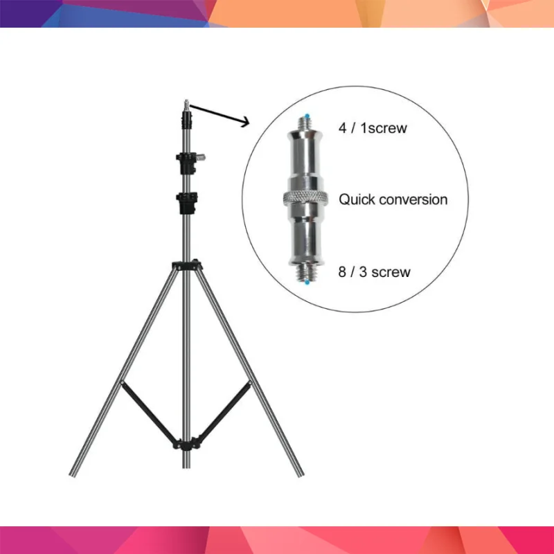 GVM 280cm Paslanmaz Çelik Işık Ayağı 2