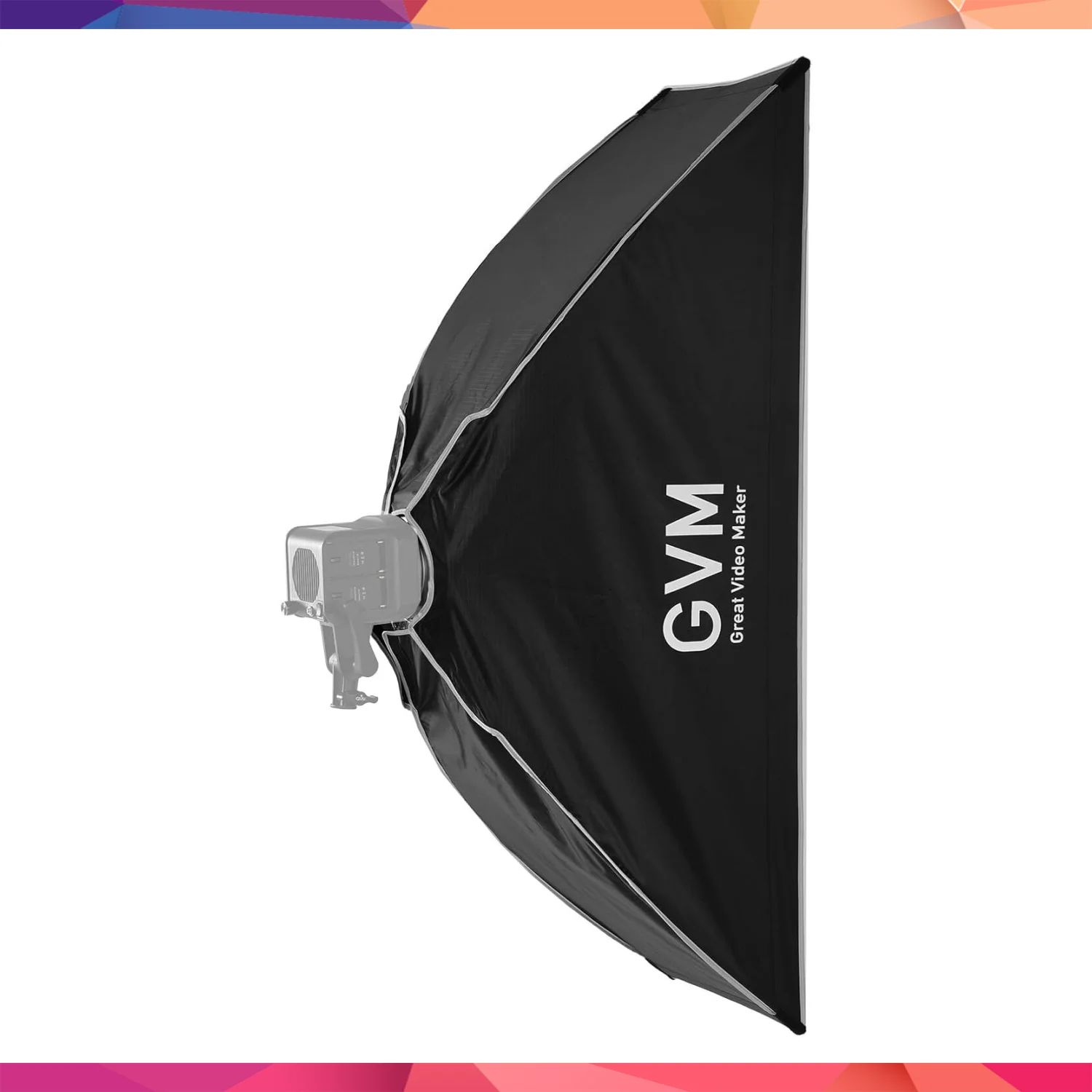 GVM 30x120CM Kolay Kurulum Gridli Softbox 2