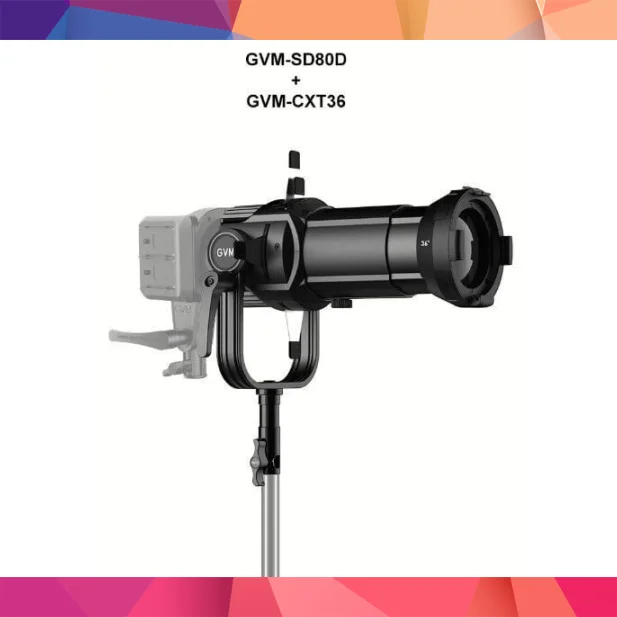 GVM 36° Optik Snoot (10'lu Gobo Seti ve Tutucusu Dahil) 2