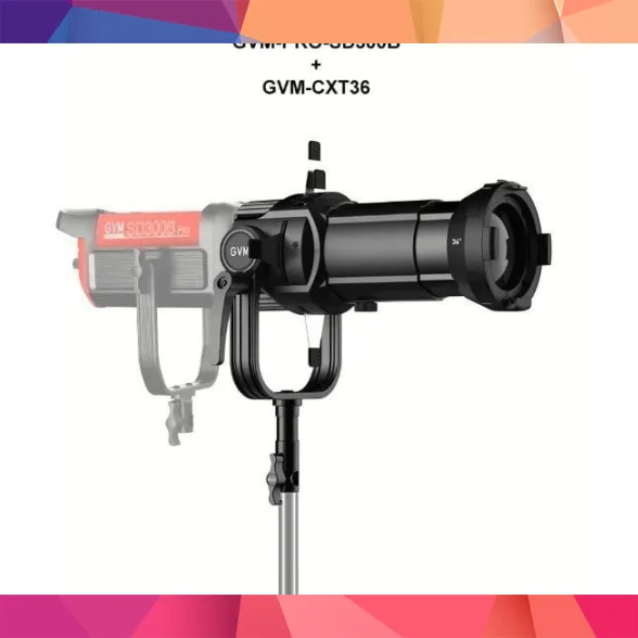 GVM 36° Optik Snoot (10'lu Gobo Seti ve Tutucusu Dahil) 3