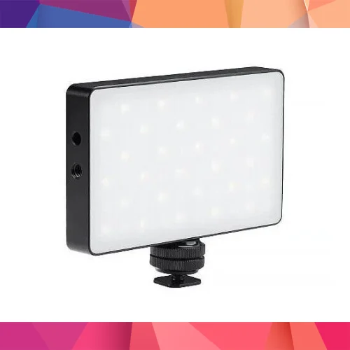 GVM 8RS RGB Kamera Üstü Dahili Akülü Mobil Led Işık (11x7cm)