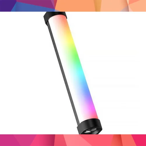 GVM BX8C RGB 30cm 8W Dahili Akülü LED Tüp Işık
