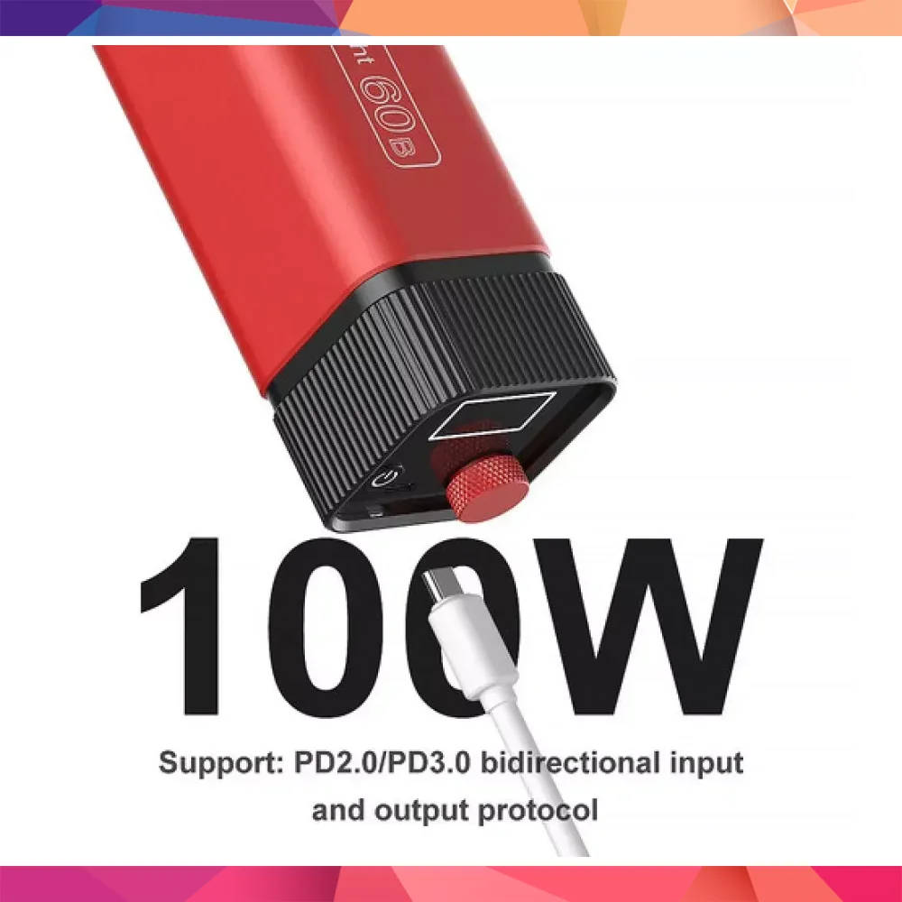 GVM PD60B 60W Bi-Color Dahili Akülü LED Işık 3