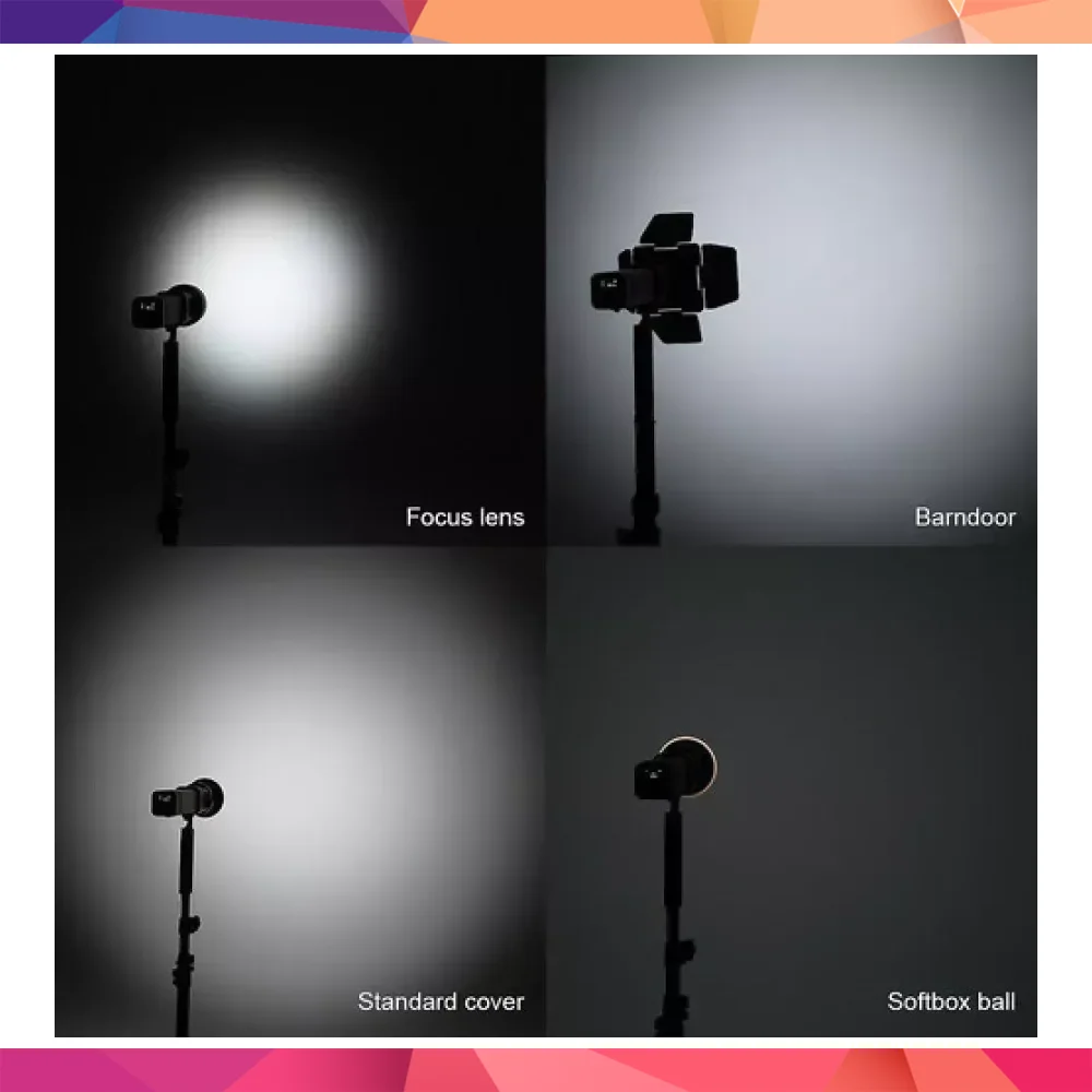 GVM PD60C 60W RGB Dahili Akülü 3'lü LED Işık Seti 3