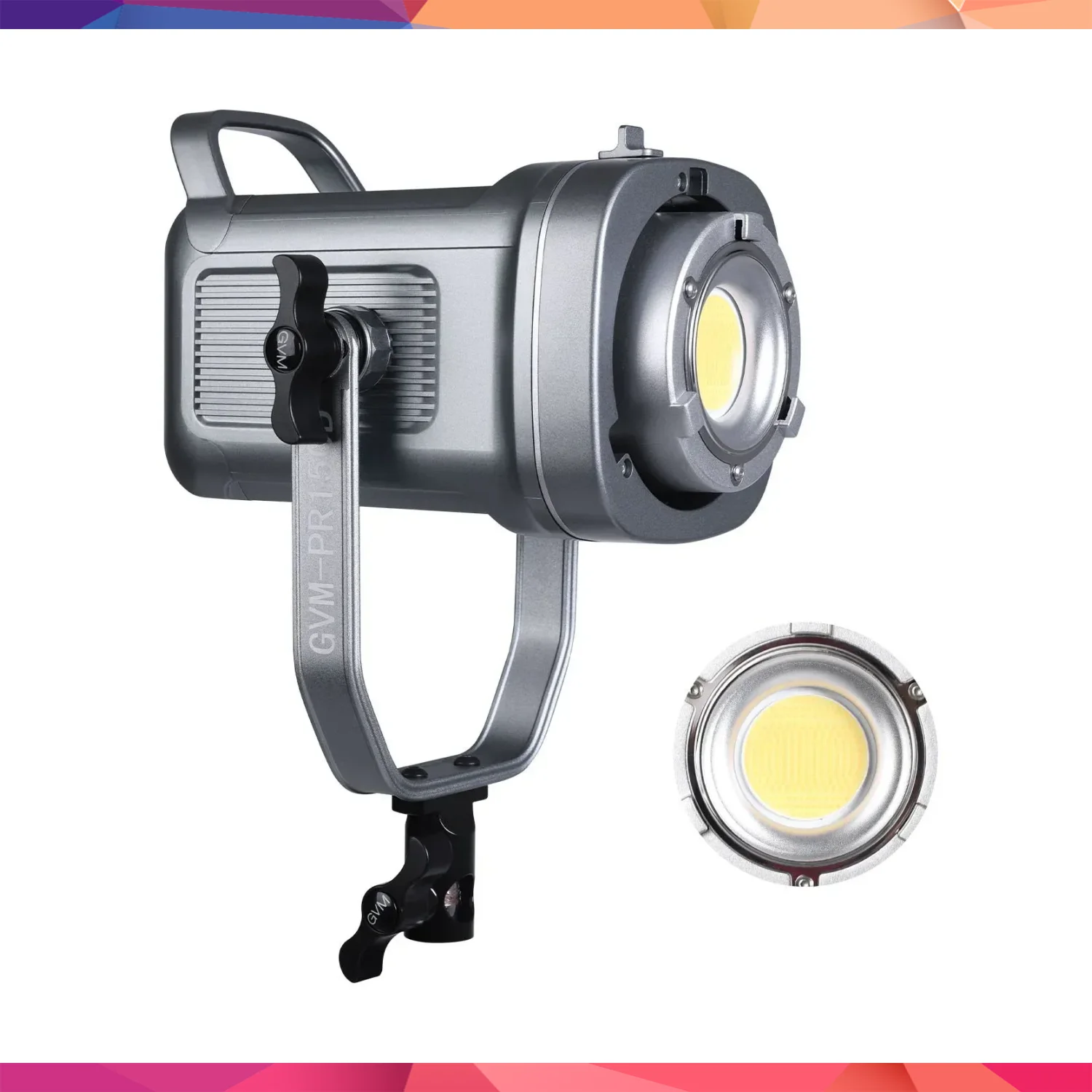 GVM PR150DBi-Color LED Video Işığı Ayaklı Softbox Set 2