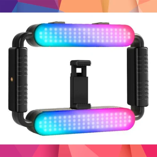 GVM TL-15RS Telefon/Kamera Evrensel LED Işıklı Kafes