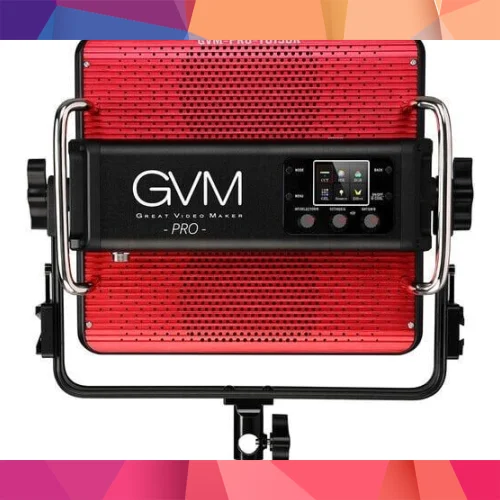 GVM YU150R 150W RGB LED Panel Işık (Hardcase) 2