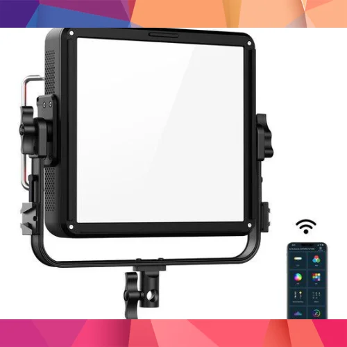 GVM YU150R 150W RGB LED Panel Işık (Hardcase) 3