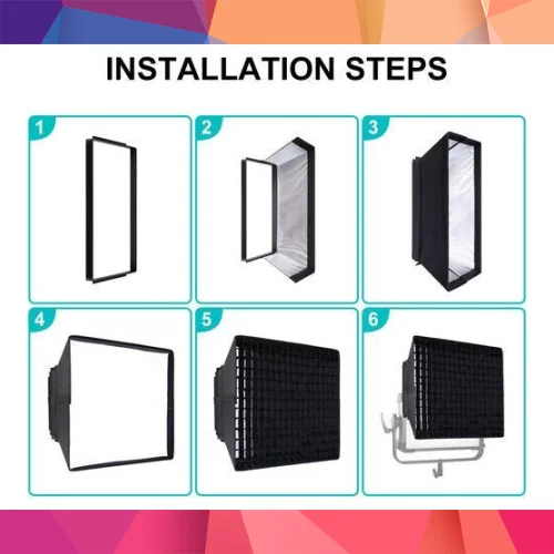 GVM YU300R Uyumlu Softbox 3