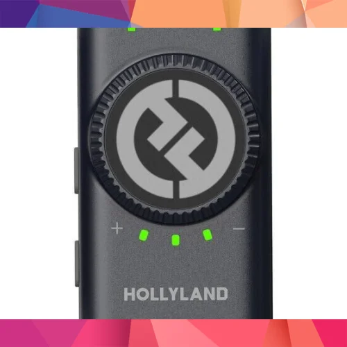 Hollyland Lark M2 Combo İkili Kablosuz Mikrofon Sistemi - Siyah 4
