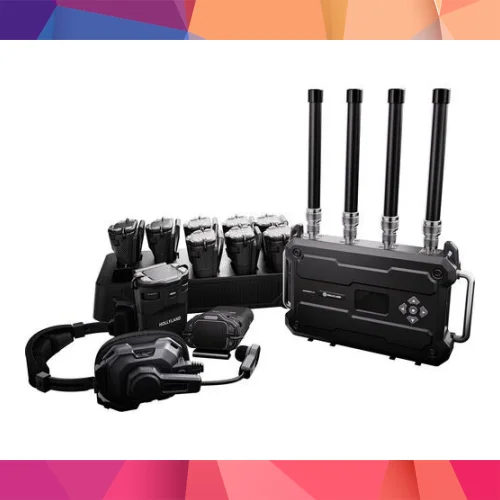 Hollyland Solidcom H1-10S Gürültü EngelleyciIntercom Sistemi (10 Kullanıcı)