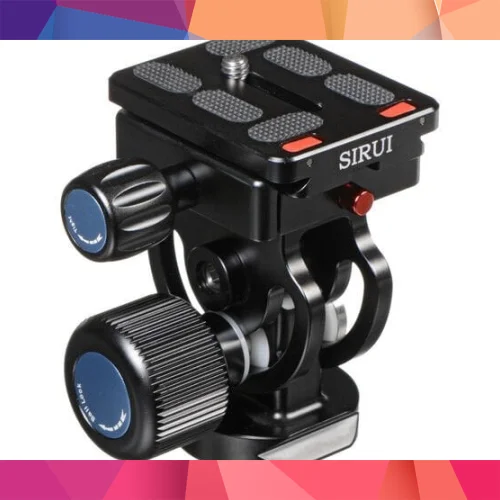Sirui L-10 Monopod Tilt Head – Profesyonel 15 kg Taşıma Kapasiteli Tilt Kafa (6 Yıl Türkiye Distribütör Garantili)