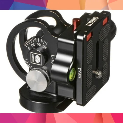 Sirui L-10 Monopod Tilt Head – Profesyonel 15 kg Taşıma Kapasiteli Tilt Kafa (6 Yıl Türkiye Distribütör Garantili) 4
