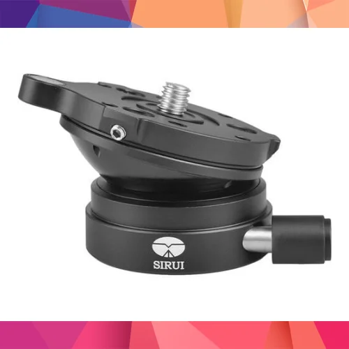 SIRUI LE-60 Leveling Base – 15° Ayarlı Profesyonel Tripod Seviye Adaptörü (6 Yıl Türkiye Distribütör Garantili) 2