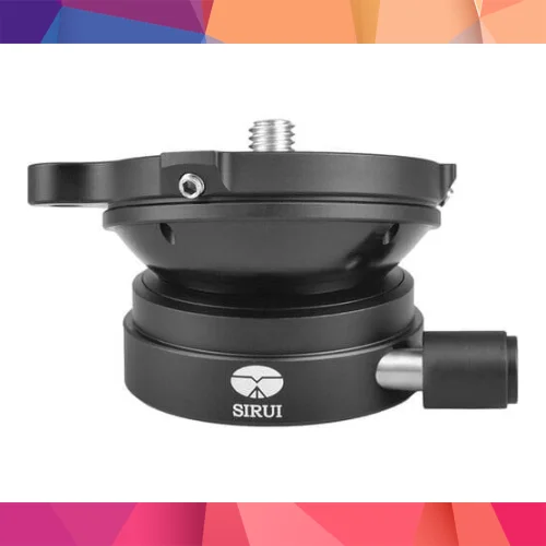 SIRUI LE-60 Leveling Base – 15° Ayarlı Profesyonel Tripod Seviye Adaptörü (6 Yıl Türkiye Distribütör Garantili) 3