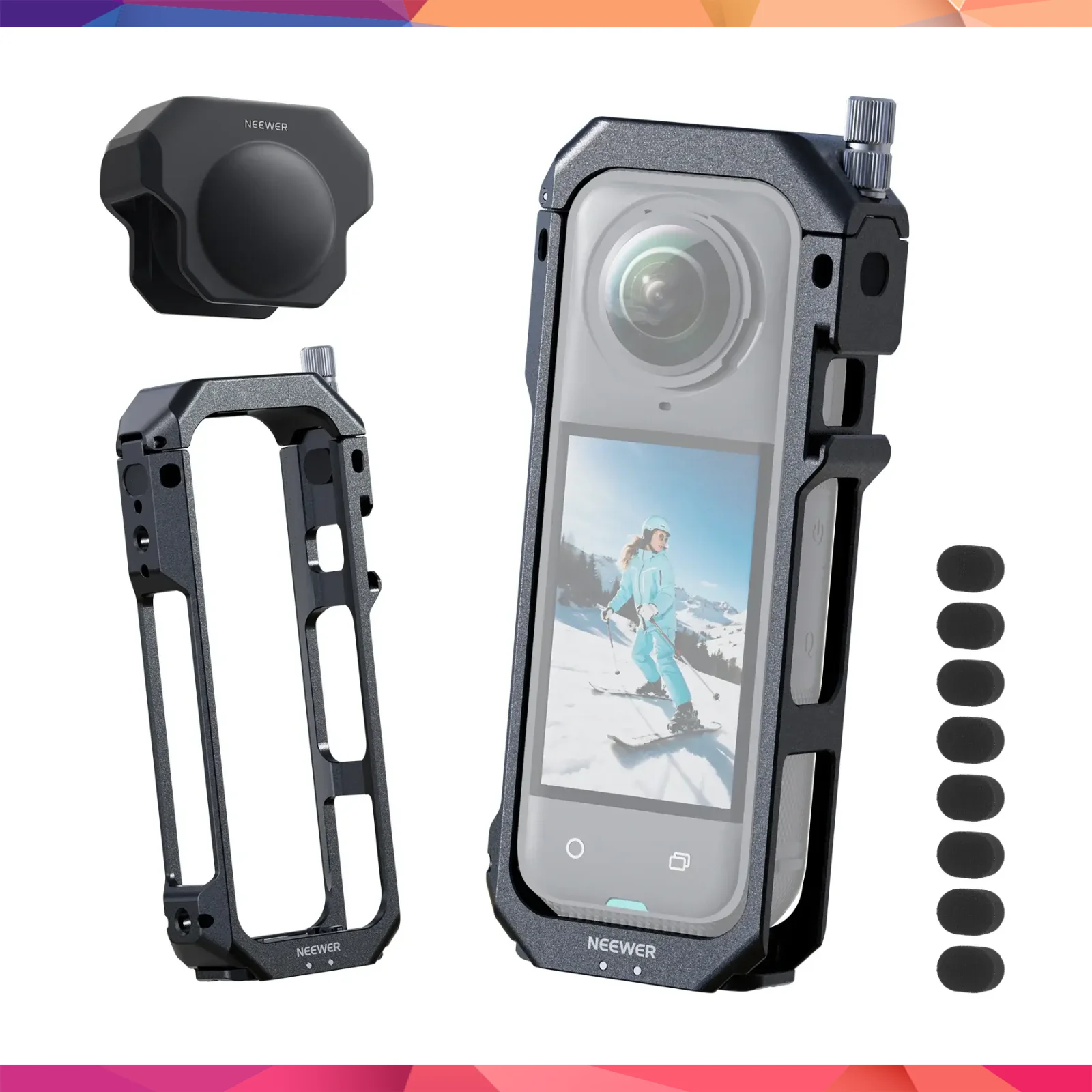 Neewer AC033 Insta360 X5 İçin Kamera Kafesi