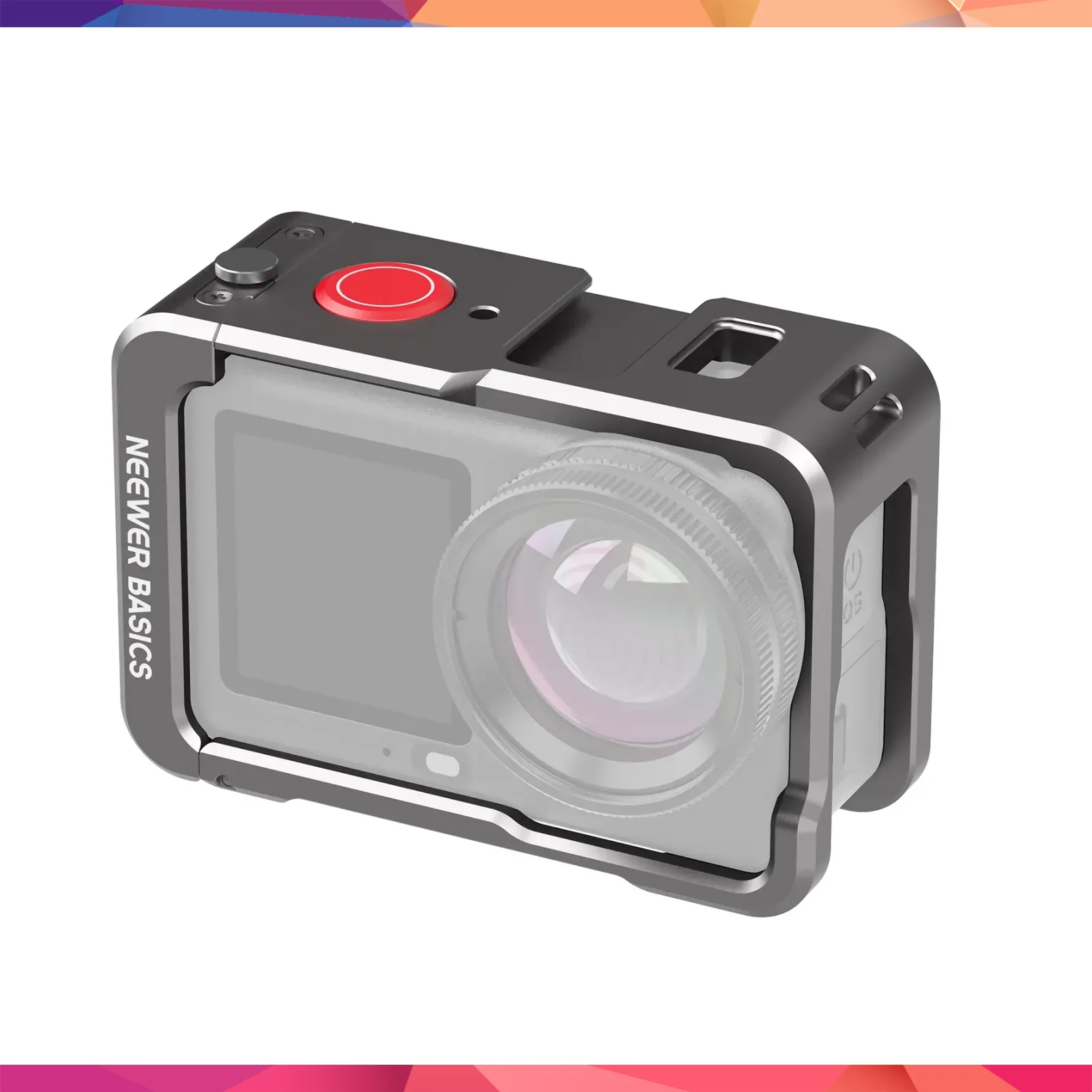 Neewer AC061 Kamera Kafesi - DJI Osmo Action 6 ile Uyumlu