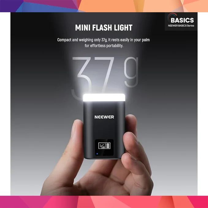 NEEWER BASICS N12 Mini Kamera Flaşı 2