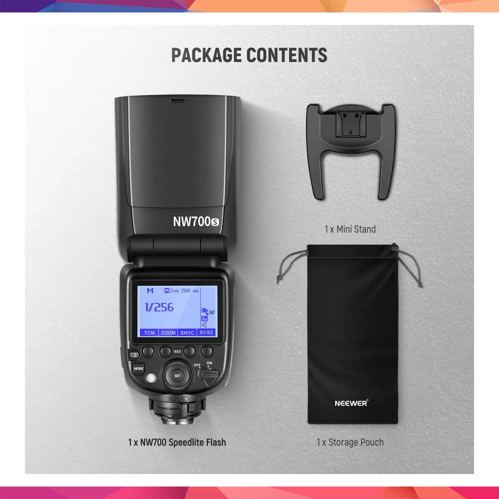 Neewer NW700-C E-TTL Flaş Speedlite - Canon Uyumlu 3
