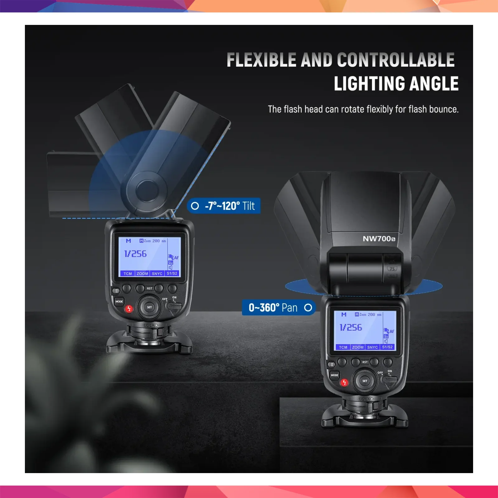 Neewer NW700-N i-TTL Flaş - Nikon Uyumlu 4