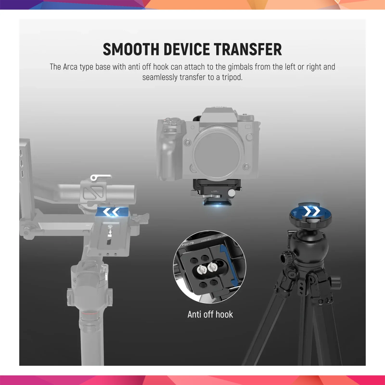 Neewer PS017B Profesyonel V-Mount Batarya Plakası 3