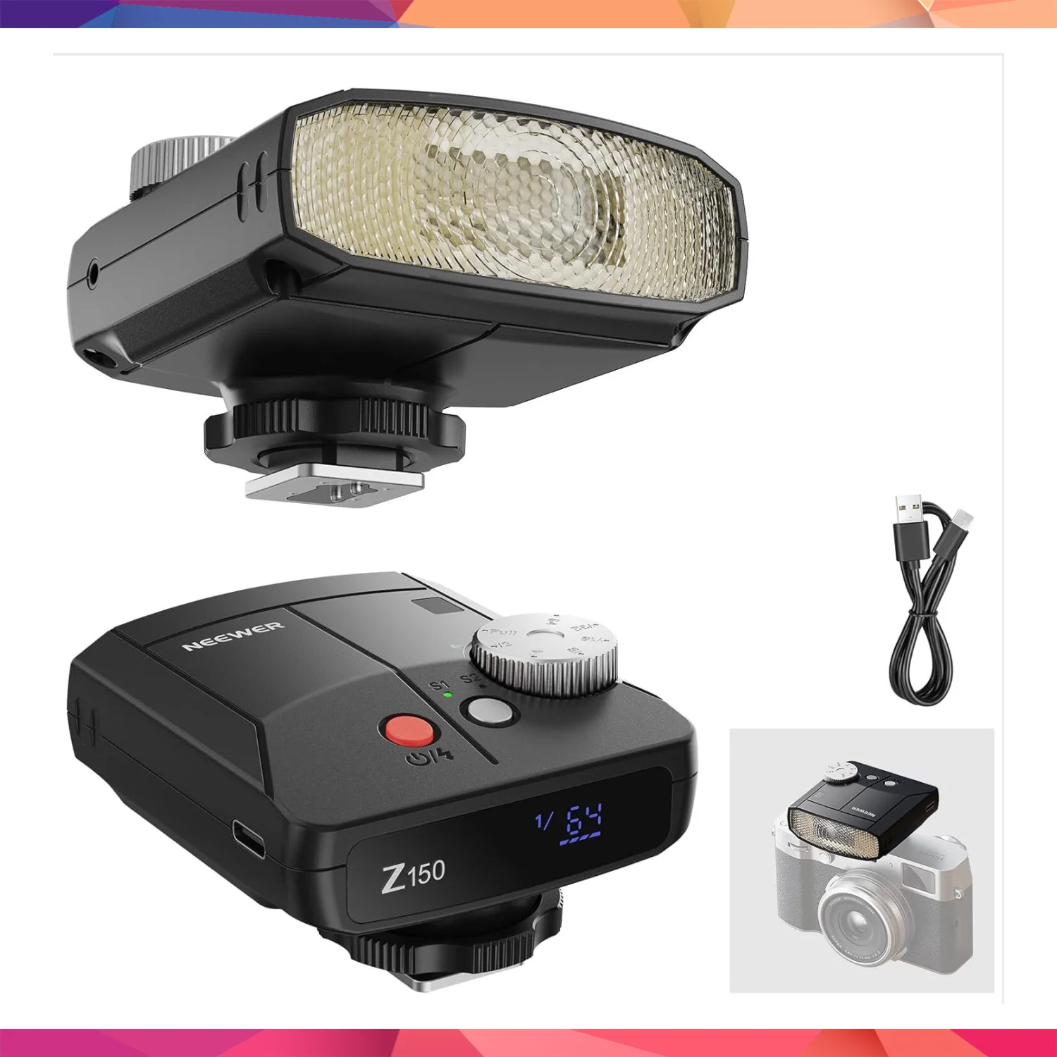 NEEWER Z150 Mini Kamera Flaş