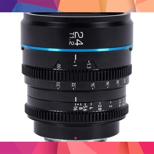 Sirui Nightwalker 24mm T1.2 S35 Cine Lens (X Mount, Siyah)