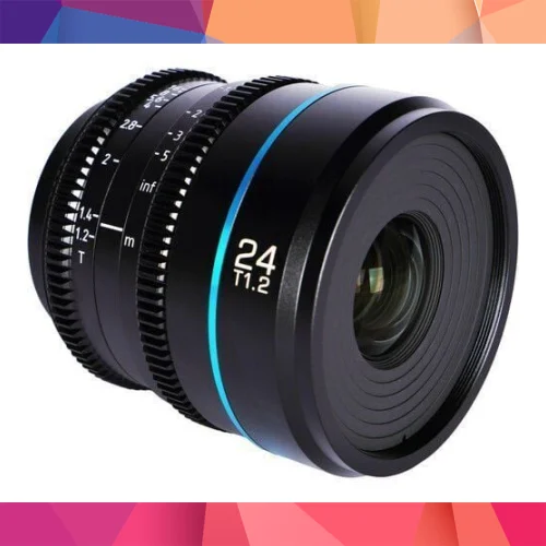 Sirui Nightwalker 24mm T1.2 S35 Cine Lens (X Mount, Siyah) 2