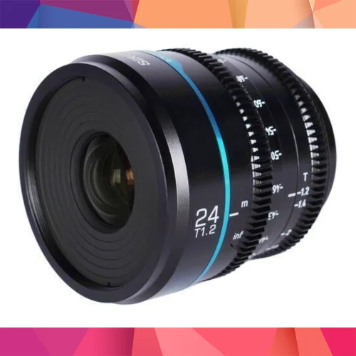 Sirui Nightwalker 24mm T1.2 S35 Cine Lens (X Mount, Siyah) 3