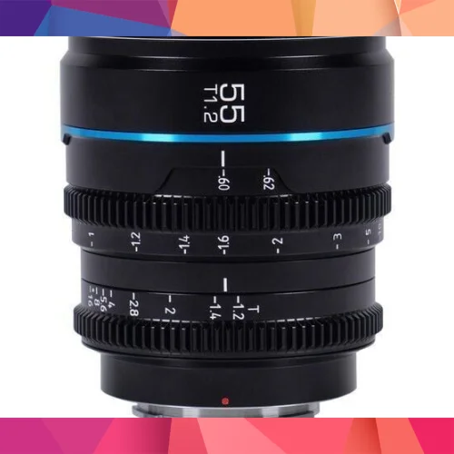 Sirui Nightwalker 55mm T1.2 S35 Cine Lens (E Mount, Siyah)