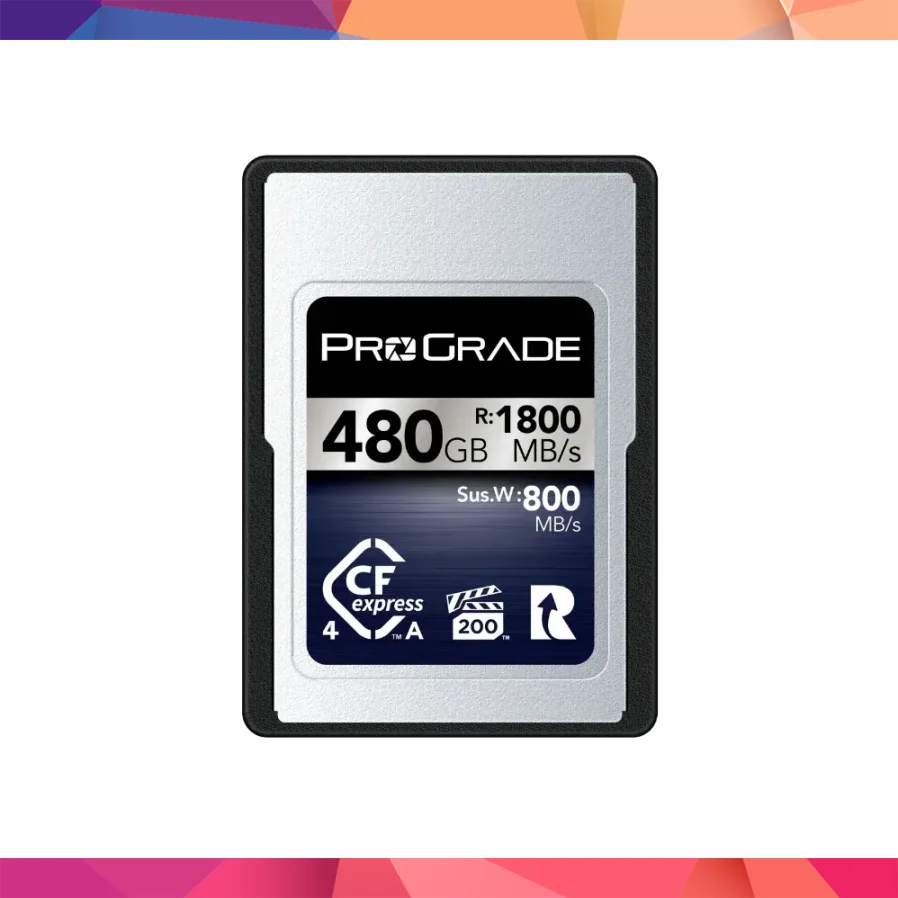 ProGrade Digital 480GB CFexpress 4.0 Iridium Type A Hafıza Kartı