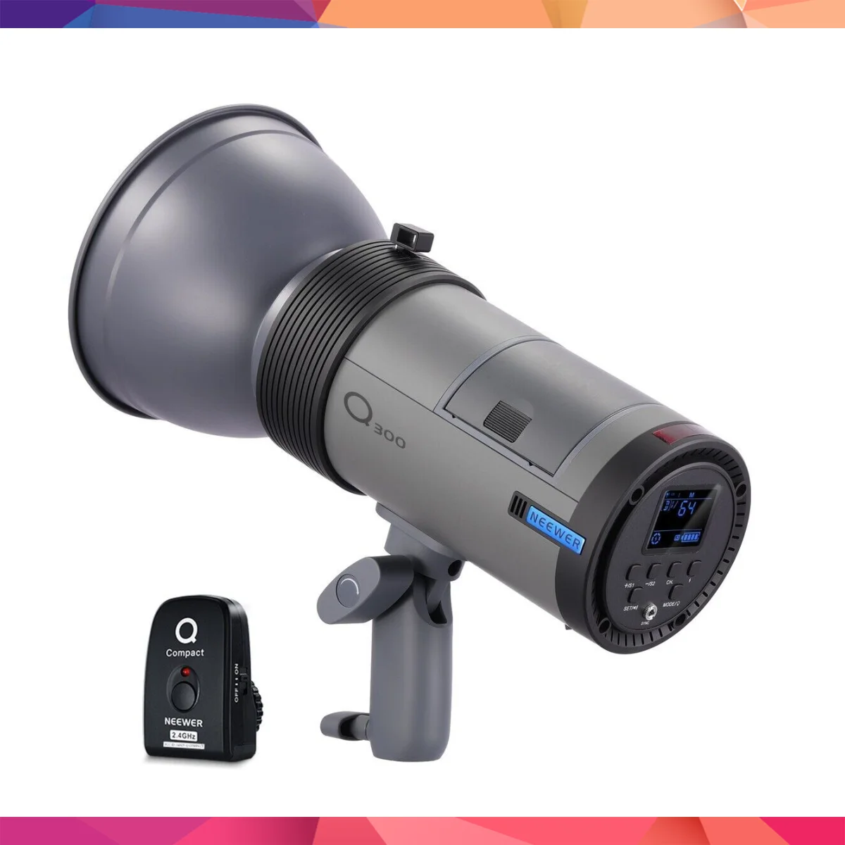 Neewer Q300 300W Akülü Flaş